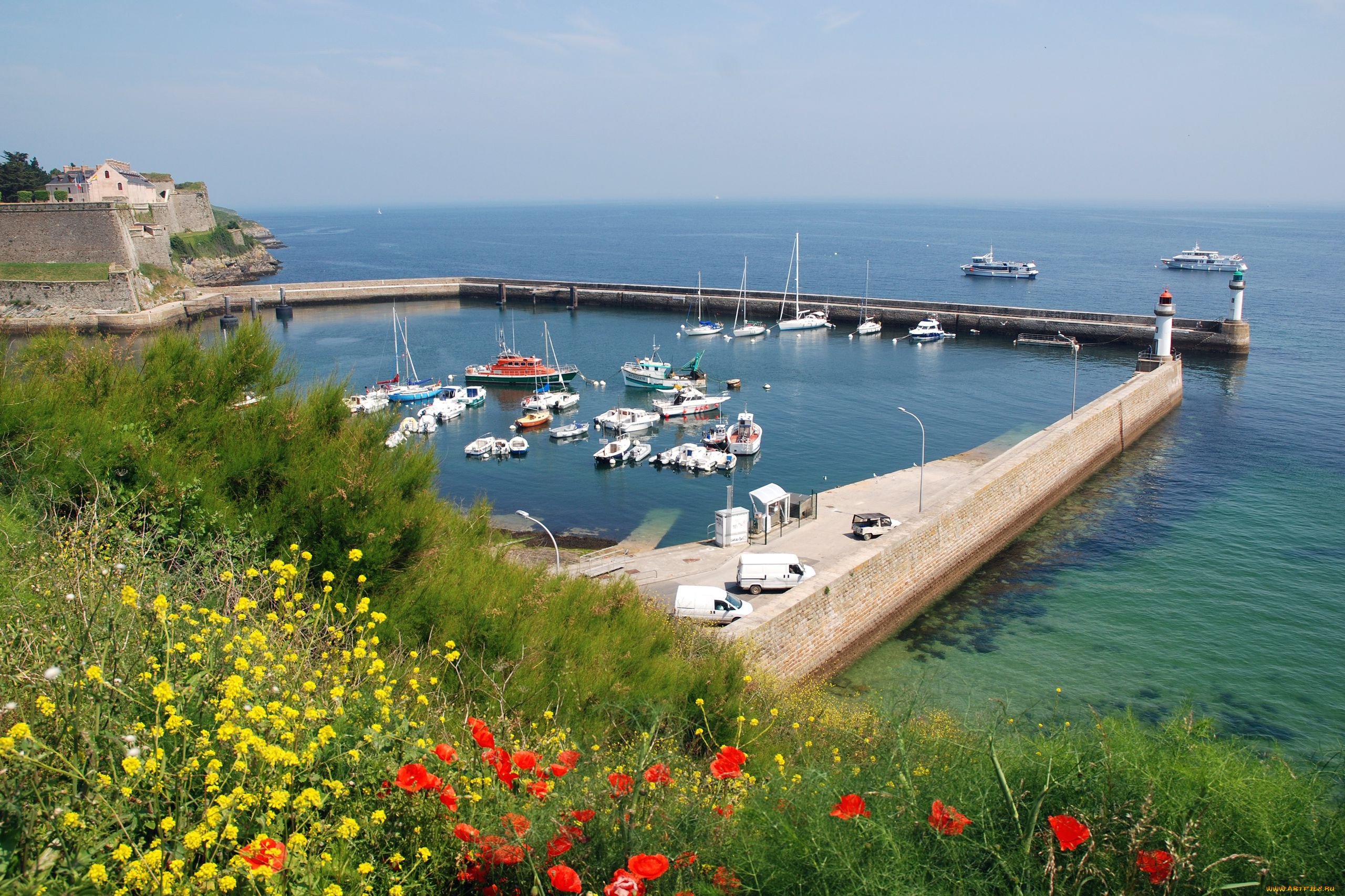 belle, ile, en, mer, , , , belle-ile